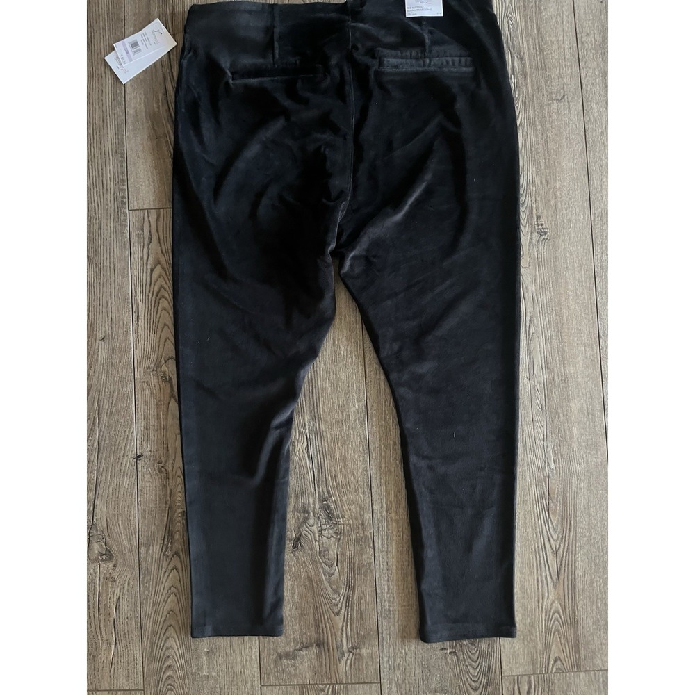 Skinnygirl "Bailey Seamless Pull On" skinny jeans in black, size 22W - Picture 4 of 5